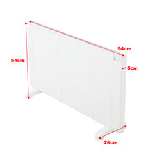 Load image into Gallery viewer, Electric Radiator Wall Mounted Panel Space Convection Heater