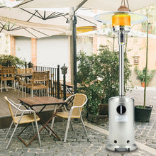 Load image into Gallery viewer, 13KW Outdoor Gas Powered Patio Heater Freestanding With Wheel,Stainless steel , Silver,Brown,Black !