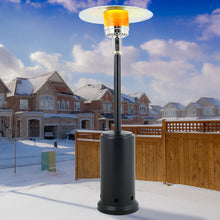 Load image into Gallery viewer, 13KW Outdoor Gas Powered Patio Heater Freestanding With Wheel,Stainless steel , Silver,Brown,Black !