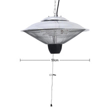 Load image into Gallery viewer, 1500W Ceiling Electric Patio Heater Pull Cord Switch