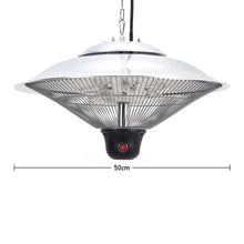 Load image into Gallery viewer, 500/1000/1500W Ceiling Electric Patio Heater Three-Speed Adjustable Switch