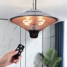 Load image into Gallery viewer, 500/1000/1500W Ceiling Electric Patio Heater Three-Speed Adjustable Switch