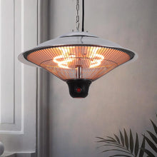 Load image into Gallery viewer, 500/1000/1500W Ceiling Electric Patio Heater Three-Speed Adjustable Switch