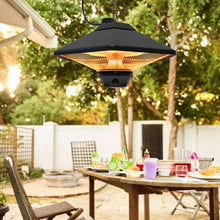 Load image into Gallery viewer, 2000W Ceiling Hanging Infrared Electric Patio Heater Light with Remote