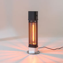Load image into Gallery viewer, 1.2KW 360 Infrared Heater Stand Heater Electric Heater Carbon Fiber Tube