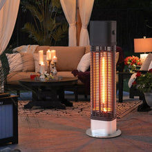 Load image into Gallery viewer, 1.2KW 360 Infrared Heater Stand Heater Electric Heater Carbon Fiber Tube