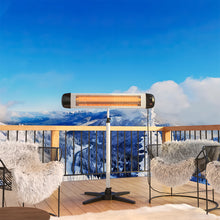 Load image into Gallery viewer, 3000W Freestanding Garden Infrared Electric Patio Heater With Remote