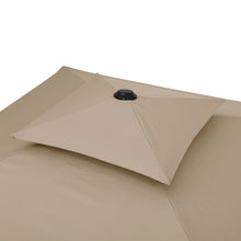 Load image into Gallery viewer, Double Top Garden Cantilever Parasol with Cross Base, LG0812