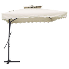 Load image into Gallery viewer, Double Top Garden Cantilever Parasol with Fillable Base, LG0815LG0534