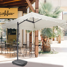 Load image into Gallery viewer, Double Top Garden Cantilever Parasol with Fillable Base, LG0815LG0534