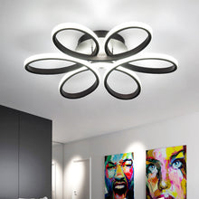 Load image into Gallery viewer, Modern Acrylic Light-adjusted Petal Ceiling Light