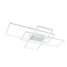 Load image into Gallery viewer, Livingandhome Neutral Style Rectangular LED Semi Flush Ceiling Light, LG0864