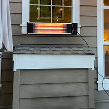 Load image into Gallery viewer, Outdoor Wall Mounted Electric Infrared Patio Heater with Remote Control