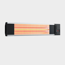 Load image into Gallery viewer, Outdoor Wall Mounted Electric Infrared Patio Heater with Remote Control