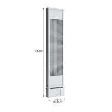 Load image into Gallery viewer, Outdoor Wall Mounted Electric Infrared Patio Heater with Remote Control