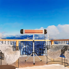 Load image into Gallery viewer, 3000W Freestanding Infrared Electric Patio Heater With Remote