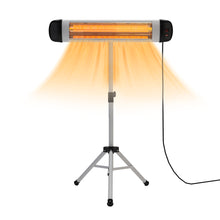 Load image into Gallery viewer, 3000W Freestanding Infrared Electric Patio Heater With Remote