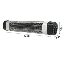 Load image into Gallery viewer, 2KW Electric Wall Mounted Electric Patio Heater
