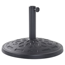 Load image into Gallery viewer, Resin Umbrella Base Heavy Duty Outdoor Parasol Stand