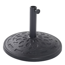 Load image into Gallery viewer, Resin Umbrella Base Heavy Duty Outdoor Parasol Stand