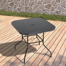 Load image into Gallery viewer, Garden Round Table With Umbrella Hole