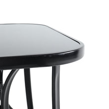 Load image into Gallery viewer, Outdoor Garden Dining Sets with Metal Table and 4Pcs Rattan Chairs, LG0889LG0792