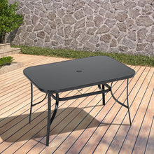 Load image into Gallery viewer, Garden Round Table With Umbrella Hole