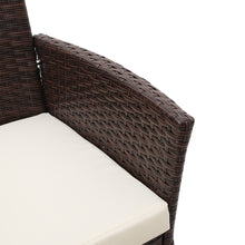 Load image into Gallery viewer, 2pcs Garden Rattan Dining Chairs With Cushions, LG0903
