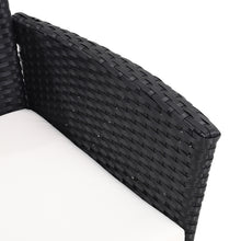 Load image into Gallery viewer, 4pcs Garden Rattan Dining Chairs With Cushions, LG0904
