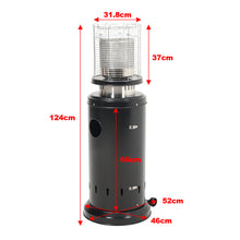 Load image into Gallery viewer, 13KW Bullet Gas Patio Heater Commercial Gas Patio Heaters Freestanding Gas Heater
