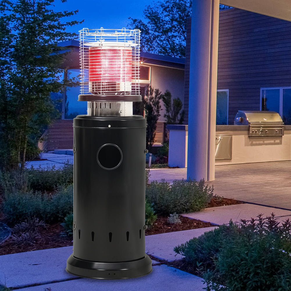 13KW Bullet Gas Patio Heater Commercial Gas Patio Heaters Freestanding