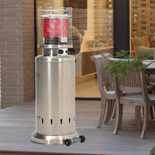 Load image into Gallery viewer, 13KW Bullet Gas Patio Heater Commercial Gas Patio Heaters Freestanding Gas Heater