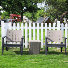 Load image into Gallery viewer, Set of 3 Garden Plastic Patio Furniture Set