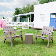 Load image into Gallery viewer, Set of 3 Garden Plastic Patio Furniture Set