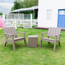Load image into Gallery viewer, Set of 3 Garden Plastic Patio Furniture Set