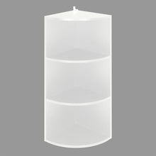 Load image into Gallery viewer, Corner Shelf Organizer Display Storage Rack Free Standing MDF Bookshelf