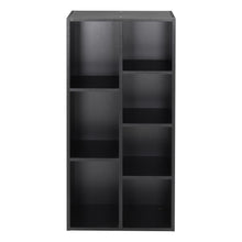 Load image into Gallery viewer, 7 Cube Bookcase Shelving Unit Storage Display Cabinet Book Shelf Cupboard