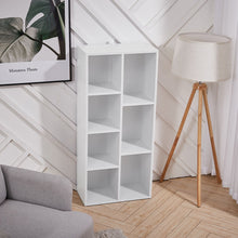 Load image into Gallery viewer, 7 Cube Bookcase Shelving Unit Storage Display Cabinet Book Shelf Cupboard