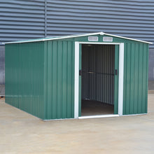 Load image into Gallery viewer, Garden Steel Shed with Gabled Rooftop