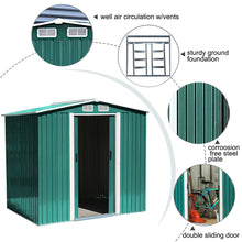 Load image into Gallery viewer, Large Metal Garden Tool Storage Shed, PM0060PM0061PM0062