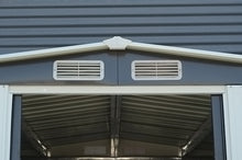 Load image into Gallery viewer, Waterproof 8x8/8x7.6ft Large Metal Garden Tool Storage Shed