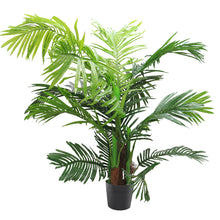 Load image into Gallery viewer, Set of 2 Artificial Palm Tree Hallway Potted Topiary Plant