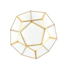 Load image into Gallery viewer, Geometric Glass Terrarium Succulents Container