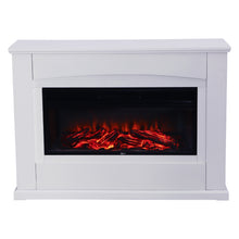 Load image into Gallery viewer, 34" Built-In Electric Fireplace 900W/1800W Heating
