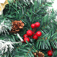 Load image into Gallery viewer, 270cm Spruce Artificial Greenery Christmas Garland with 50 LED Warm White Lights, PM0408