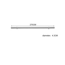 Load image into Gallery viewer, Round Brushed Stainless Steel Bannister Rail Balustrade Stair Handrail