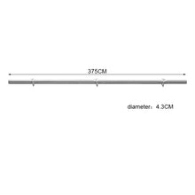 Load image into Gallery viewer, Round Brushed Stainless Steel Bannister Rail Balustrade Stair Handrail
