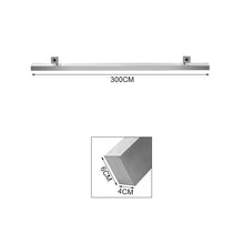 Load image into Gallery viewer, Square Brushed Stainless Steel Bannister Rail Balustrade Stair Handrail