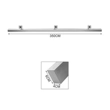 Load image into Gallery viewer, Square Brushed Stainless Steel Bannister Rail Balustrade Stair Handrail