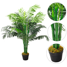 Load image into Gallery viewer, 130CM Artificial Palm Tree with Pot Indoor Fake Flora Plant